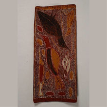 Aboriginal Birds Fish Bark Painting