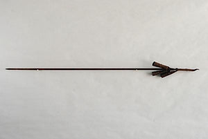 An iron Osanyin Staff