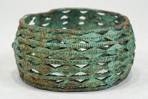 A Pair of Akan Lattice Works Bracelets