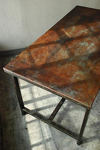 Copper Table France Chocolate Factory