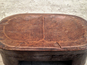 The top of an African Stool