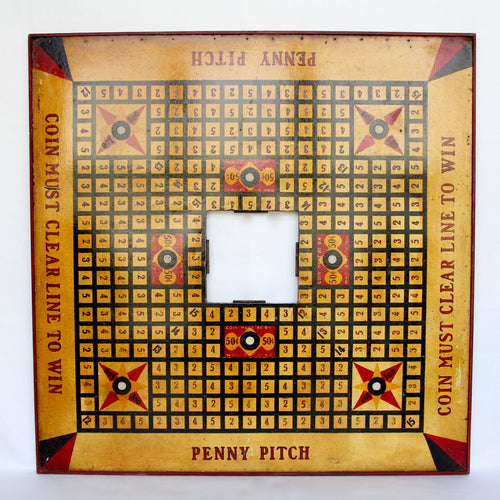 American Carnival Penny Pitch Board