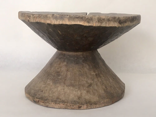 Hour Glass Shaped West African Stool