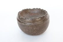 Columbia River Stone Bowl with Scalloped Rim