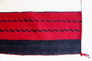 Navajo Horse Blanket, with Indigo