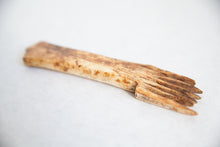 prehistoric Inuit ivory comb with 6 fingers