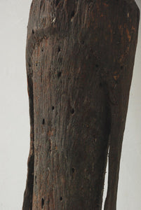 Close up of the body of an African Moba shrine figure