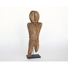 Exceptionally Large Inuit Bering Straits Wooden Effigy