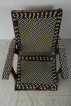 Traditional Kuba Beaded Chiefäó»s Chair