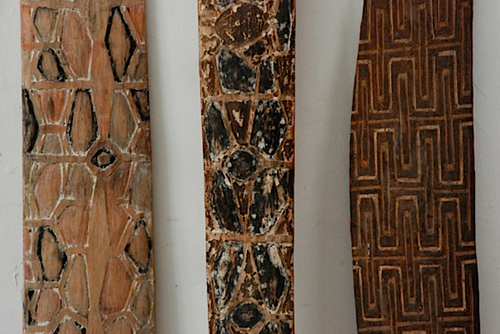 3 New Guinea Ceremonial Boards