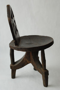 Ethiopian chair with three arching legs