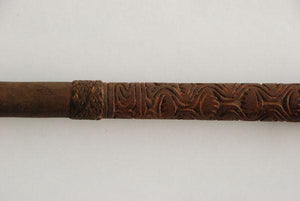 Coastal Sepik spear handle