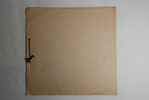 Helen Keller Braille Peace Document