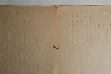 Helen Keller Braille Peace Document