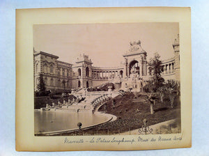 photo of the Palais Longchamp, Marseille, France, circa 1890