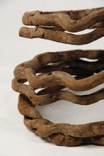 Ancient West African Iron Double Snake Coil